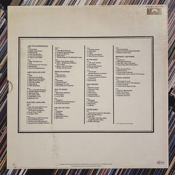 JIMI HENDRIX - Jimi Hendrix - 13 LP BOX - obrazek 2
