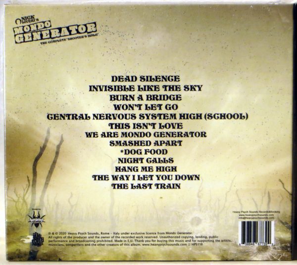Nick Oliveri's Mondo Generator – Shooters Bible - CD - obrazek 2