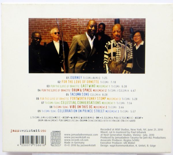 JAMAALADEN TACUMA - For The Love Of Ornette - CD - obrazek 2