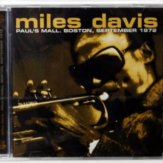 MILES DAVIS - Paul's Mall. Boston, September 1972 - CD new