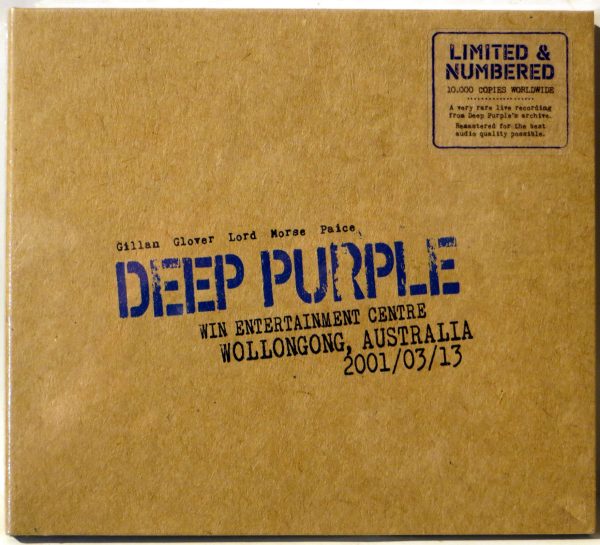 DEEP PURPLE - Live In Wollongong 2001 - 2 CD