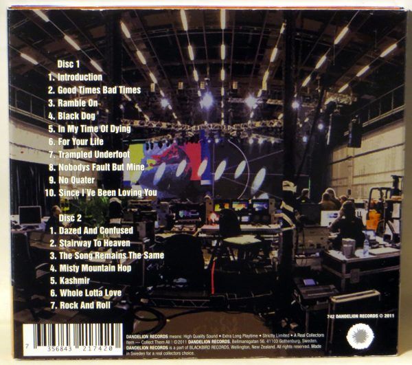 LED ZEPPELIN - The Shepperton Rehearsals - 2 CD - obrazek 2