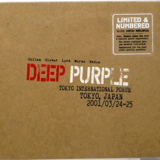 DEEP PURPLE - Live In Tokyo International Forum 2001 - 2 CD Limited