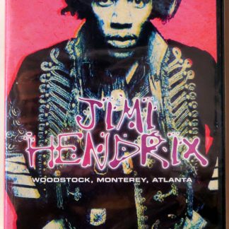 JIMI HENDRIX - Woodstock, Monterey, Atlanta - DVD