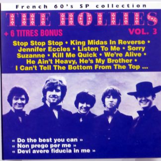 THE HOLLIES - French 60's SP Collection vol.3 - CD 1996