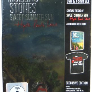 THE ROLLING STONES - Sweet Summer Sun - DVD + T-Shirt BOX