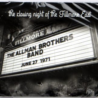 THE ALLMAN BROTHERS BAND - Closing Night Of The Fillmore East '71 - CD
