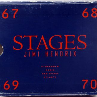 JIMI HENDRIX - Stages - 4 CD BOX 1991