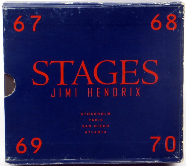 JIMI HENDRIX - Stages - 4 CD BOX 1991