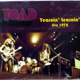TOAD - Yearnin' Learnin' Live 1978 - CD 2008 AKARMA