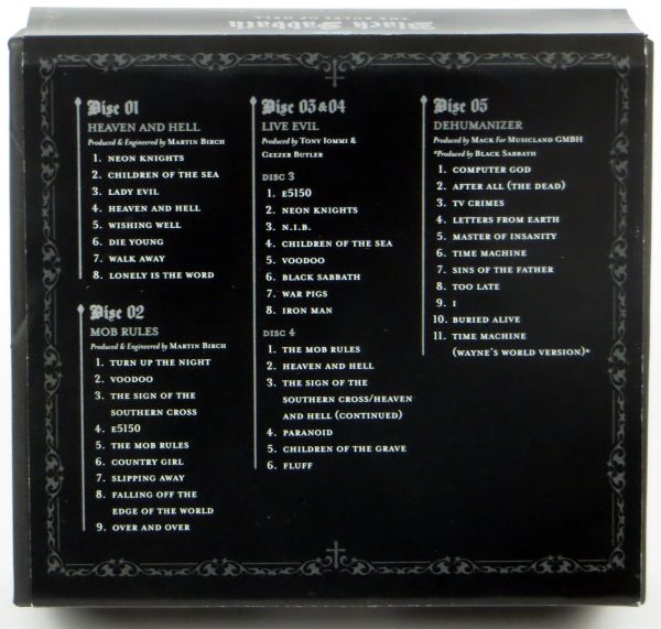 BLACK SABBATH - The Rules Of Hell - 5 CD BOX US 2008 - obrazek 2