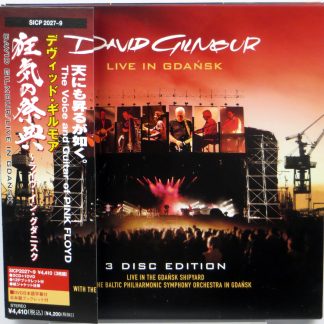DAVID GILMOUR - Live In Gdansk - 2CD + DVD Japan 2008