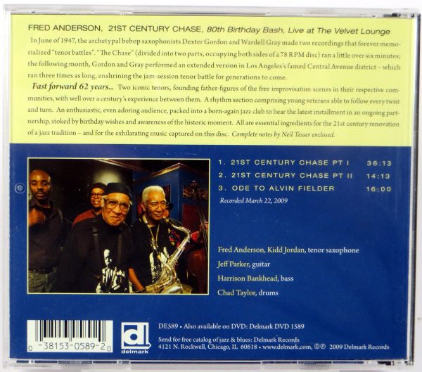 FRED ANDERSON - 21st Century Chase - CD US 2009 - obrazek 2
