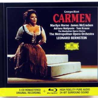 GEORGES BIZET - Carmen / LEONARD BERNSTEIN - 3 CD + BR 2018