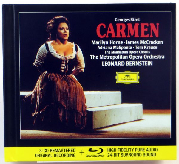 GEORGES BIZET - Carmen / LEONARD BERNSTEIN - 3 CD + BR 2018