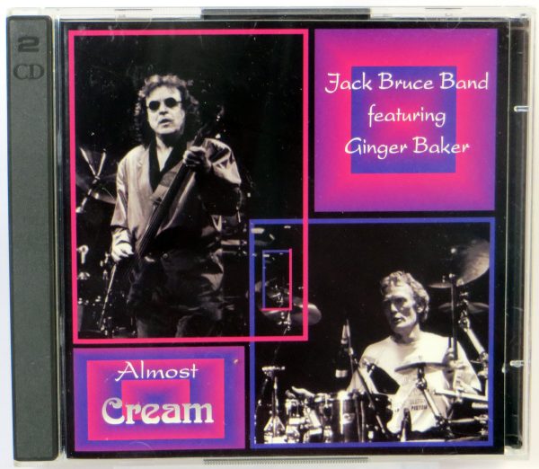 JACK BRUCE BAND - Almost Cream - 2 CD 1992 Ginger Baker