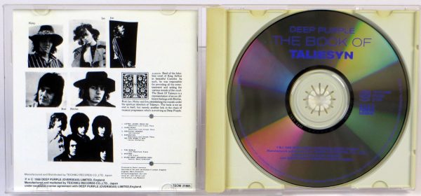 DEEP PURPLE - The Book Of Taliesyn - CD Japan 1999 - obrazek 3