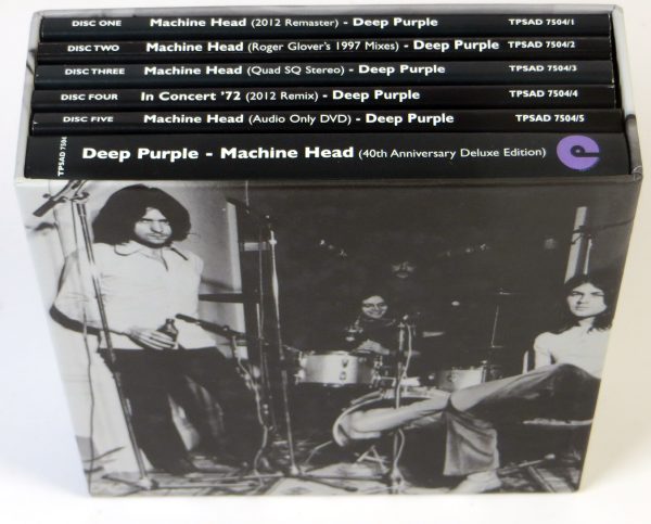 DEEP PURPLE - Machine Head 40th - 4 CD DVD BOX 2012 limited - obrazek 6