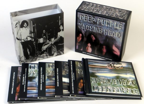 DEEP PURPLE - Machine Head 40th - 4 CD DVD BOX 2012 limited - obrazek 7