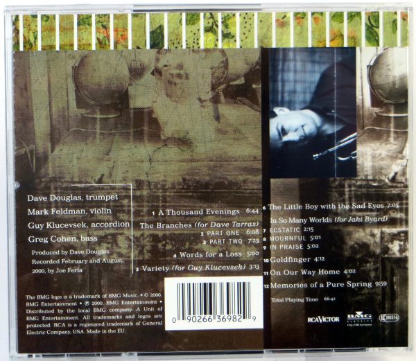 DAVE DOUGLAS - A Thousand Evenings - CD 2000 - obrazek 2