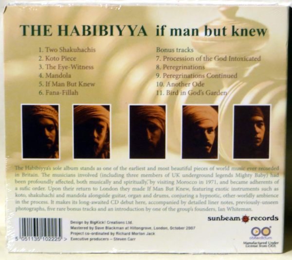 THE HABIBIYYA - If Man But Knew - CD UK prog 1972 - obrazek 2