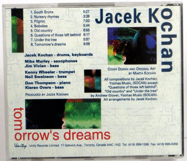 JACEK KOCHAN - Tomorrow's Dreams - CD 1994 - obrazek 2