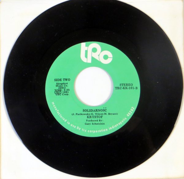KRYSTOF - Solidarity - 7" SP US 1981 Krzysztof Krawczyk autograf - obrazek 4