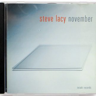 STEVE LACY - November - CD 2010