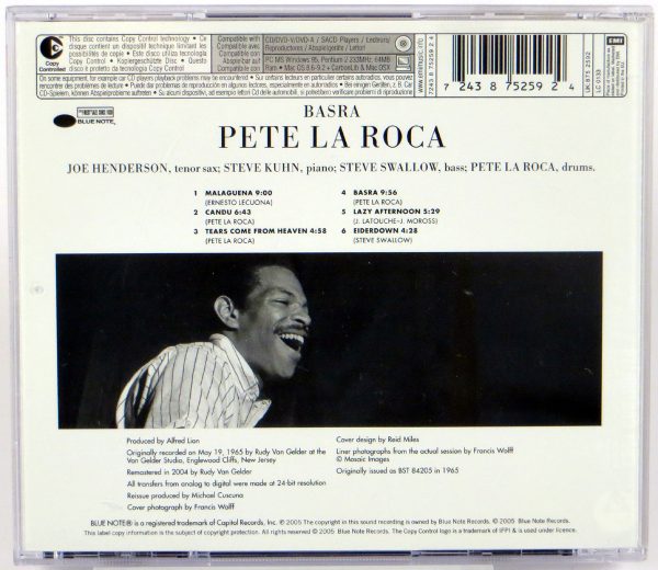 PETE LA ROCA - Basra - CD 2005 Joe Henderson - obrazek 2