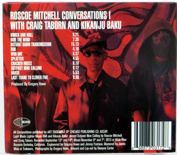 RASCOE MITCHELL - Conversations I - CD 2014 Craig Taborn / Kikanju Baku - obrazek 2