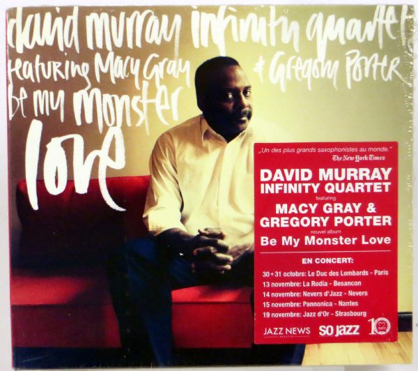 DAVID MURRAY INFINITY QUARTET - By My Monster Love - CD 2013