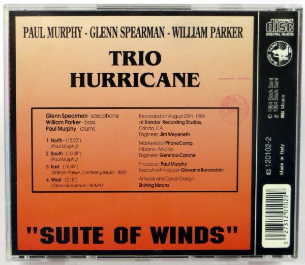 TRIO HURRICANE - Suite Of Winds - CD 1994 - obrazek 2