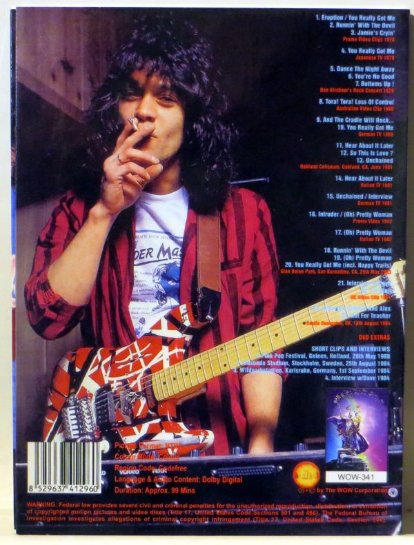 VAN HALEN - Forever - DVD 2007 limited - obrazek 2