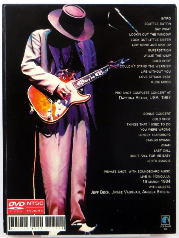 STEVIE RAY VAUGHAN - Boogie With Stevie - DVD - obrazek 2