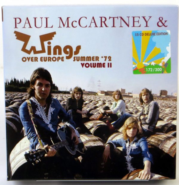 PAUL McCARTNEY & WINGS - Over Europe Summer '72 vol. II - 15 CD BOX 2020 limited