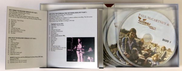 PAUL McCARTNEY & WINGS - Over Europe Summer '72 vol. II - 15 CD BOX 2020 limited - obrazek 3