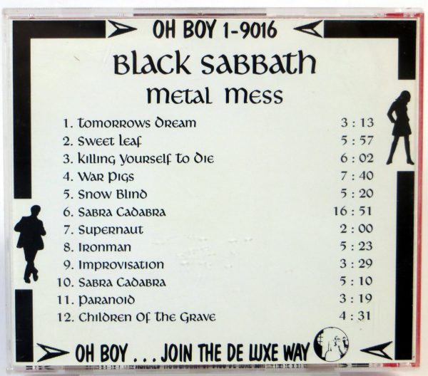 BLACK SABBATH - Metal Mess - CD live - obrazek 2