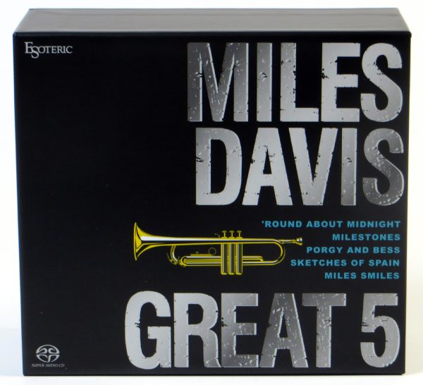 MILES DAVIS - Great 5 - 5 SACD BOX 2016