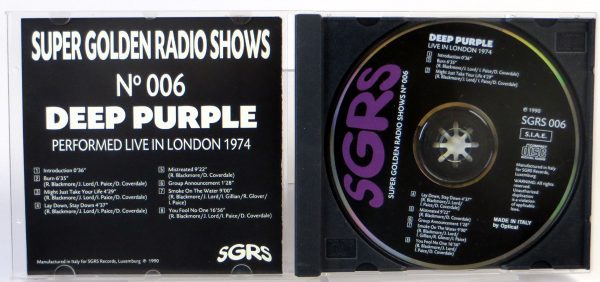 DEEP PURPLE - Live In London 1974 - CD - obrazek 3