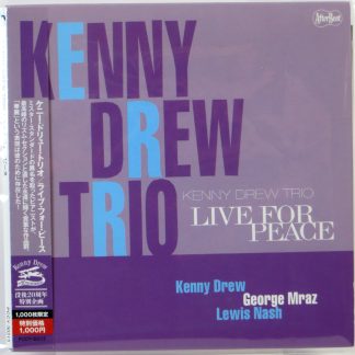 KENNY DREW TRIO - Live For Peace - CD Japan 2013