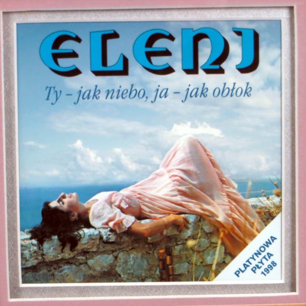 ELENI - Ty Jak Niebo, Ja Jak Obłok - PLATYNOWA PŁYTA POLSKIE NAGRANIA 1989 - obrazek 3