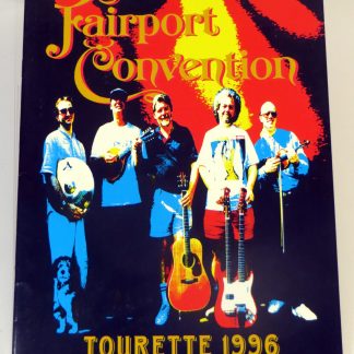 FAIRPORT CONVENTION - Tourette 1996 - Program Koncertowy / Tour Program / autografy
