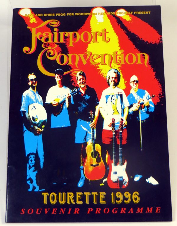 FAIRPORT CONVENTION - Tourette 1996 - Program Koncertowy / Tour Program / autografy