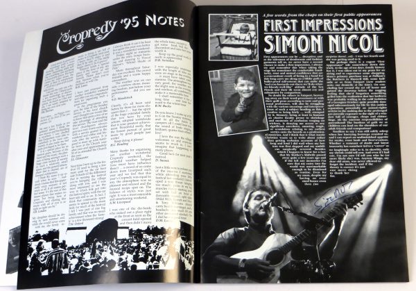 FAIRPORT CONVENTION - Tourette 1996 - Program Koncertowy / Tour Program / autografy - obrazek 4
