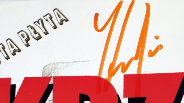 JACEK KACZMARSKI - Krzyk - PLAKAT REKLAMOWY autografy Gintrowski Łapiński - obrazek 4