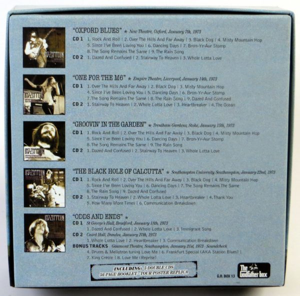 LED ZEPPELIN - Ascension In The Wane - 10 CD BOX Live 1973 - obrazek 2