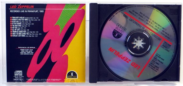 LED ZEPPELIN - Hotter Than The Hindenburg - CD Live 1980 - obrazek 3