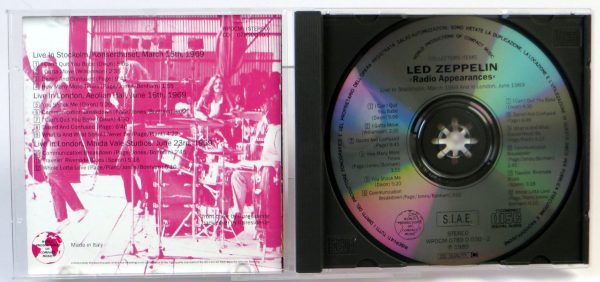 LED ZEPPELIN - Radio Appearances - CD Live 1969 - obrazek 3