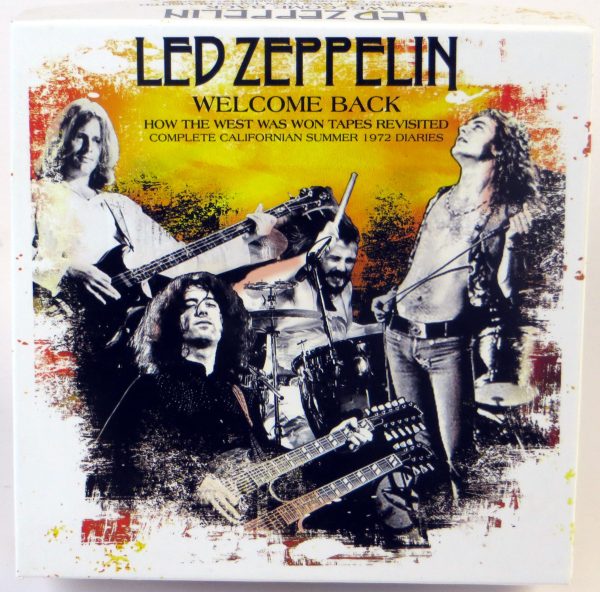 LED ZEPPELIN - Welcome Back / How The West Was Won Tapes Revisited - 8 CD BOX Live 1972