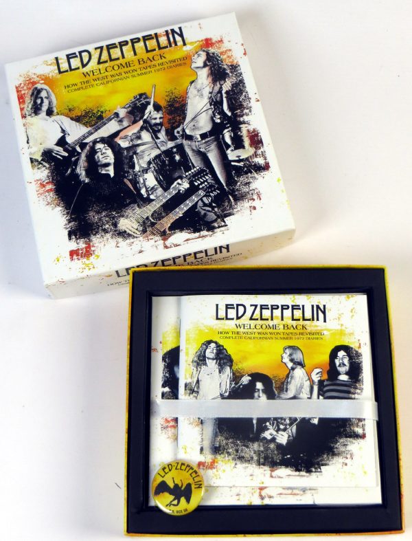 LED ZEPPELIN - Welcome Back / How The West Was Won Tapes Revisited - 8 CD BOX Live 1972 - obrazek 4